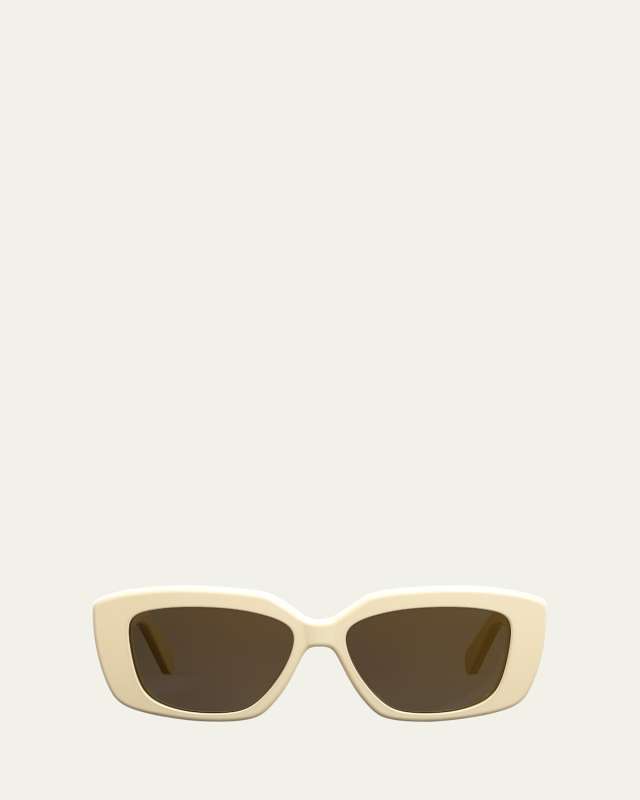 Triomphe Acetate Butterfly Sunglasses
